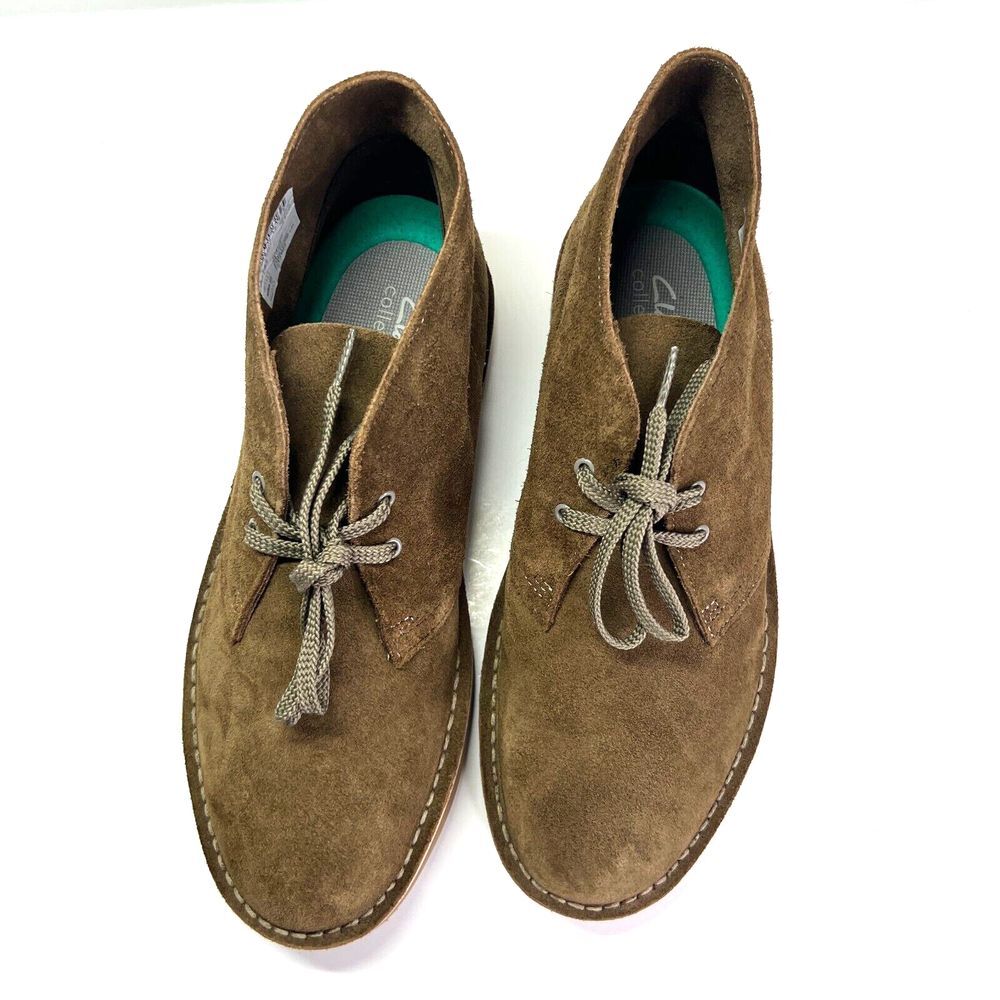 Clarks Brown Suede Chukka Boots